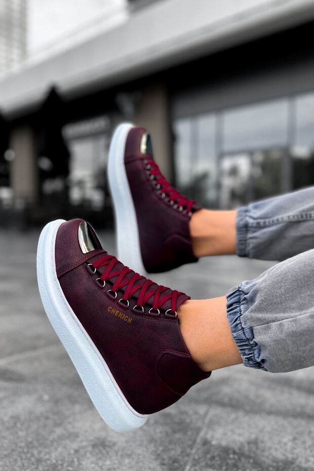 CH267 CBT Roma Mirror Erkek Bot BORDO - 5