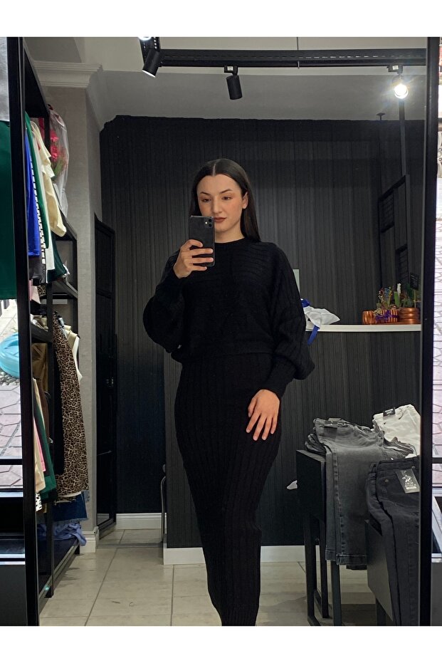 Triko Elbise Takım - 2