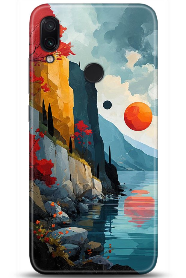 Xiaomi Redmi Note 7 Case Hd Printed Case - Central Anatolia Series 5368