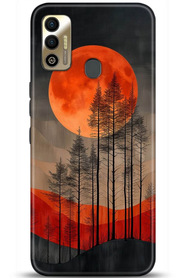Spark 7t Case Hd Printed Case - Central Anatolia Series 5370