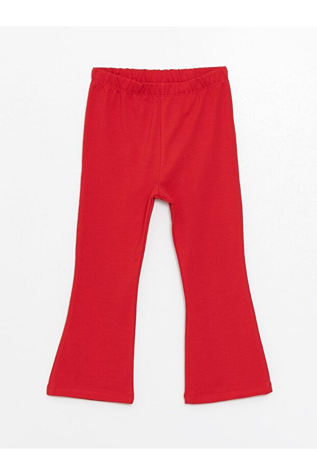 Beli Lastikli Basic ispanyol Paça Kız Bebek Tayt (S4) - 3