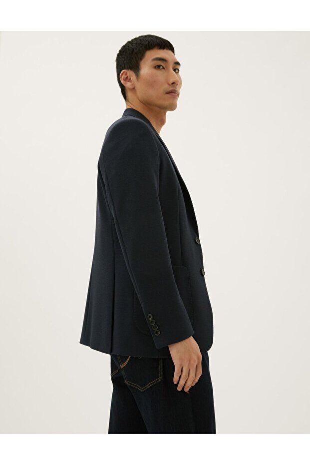 Dokulu Örme Ceket - 4