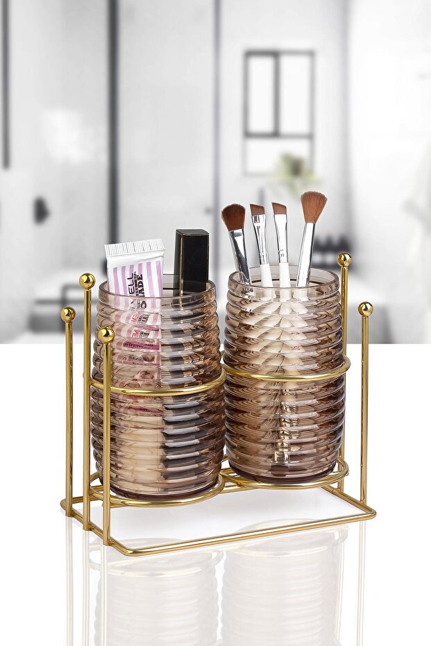 Elegans Multi-Purpose Dual Organizer with Gold Stand