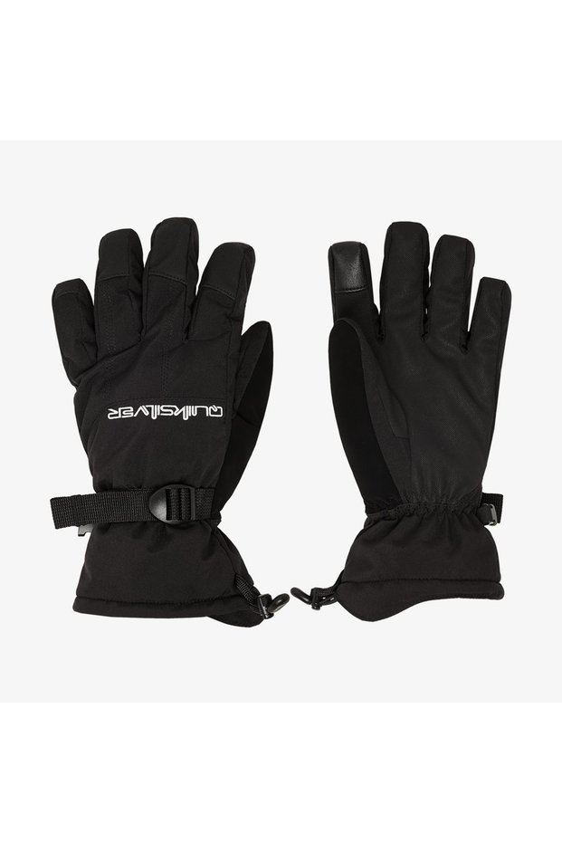 Mission Men's Black Ski Gloves