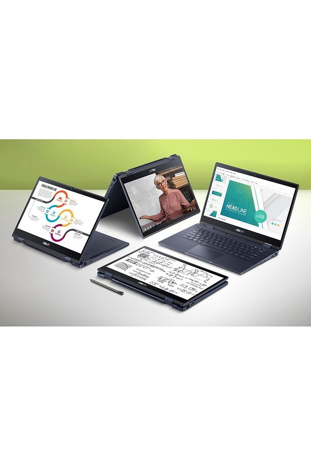 Flip B3402FBA I58512B1D i5-1235U 8Gb 512Gb Ssd 14" Dokunmatik 2'in1 Dos Dizüstü Bilgisayar - 1