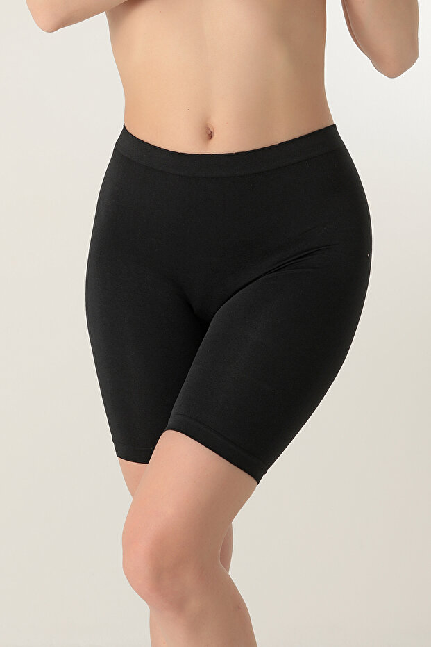 Seamless Normal Bel Kısa Tayt - 6