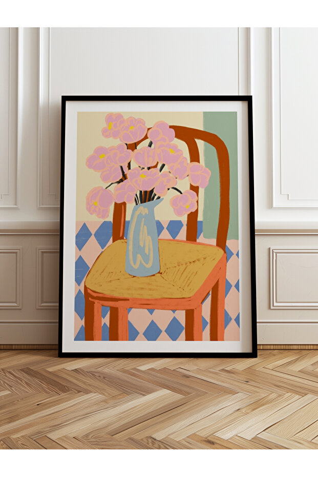 Single Wooden Framed Painting One Piece Poster Painting Tk/829