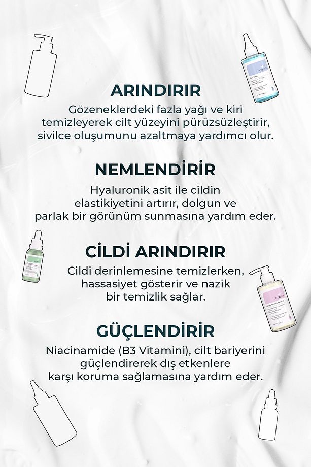 Sivilce ve Siyah Nokta Karşıtı Set - 3