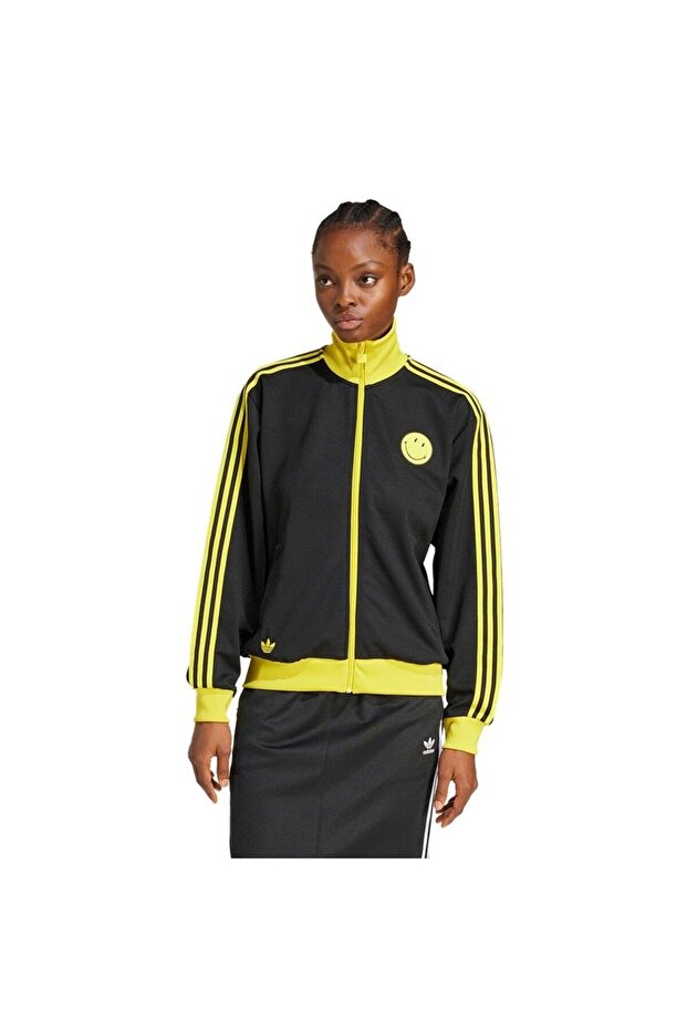 سترة سوداء للرجال Smiley Tracktop Jd2736