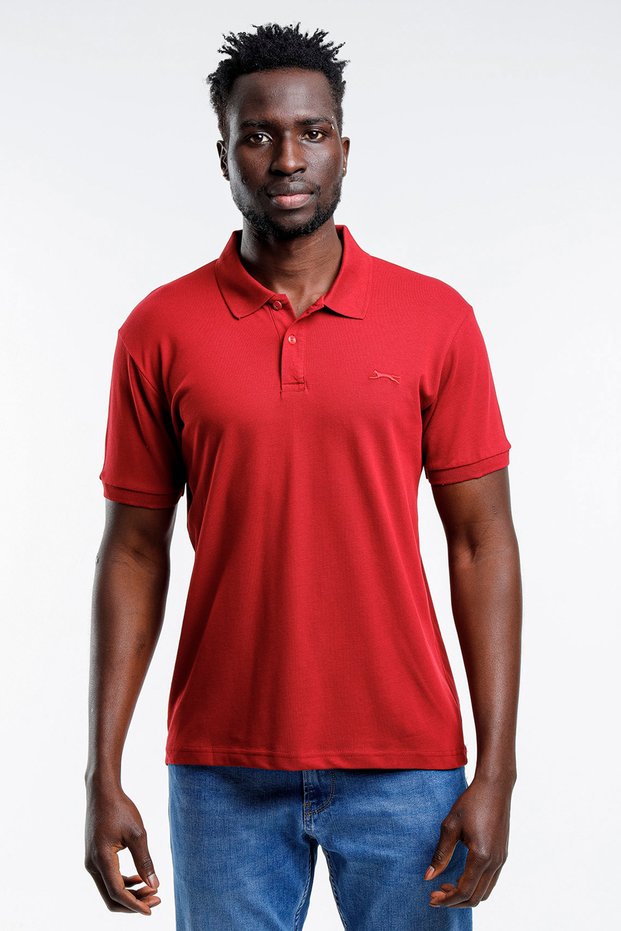 Salvator Men's T-shirt Claret Red St11te081