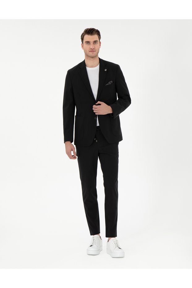 Men's Slim Fit Straight Trousers 2163496
