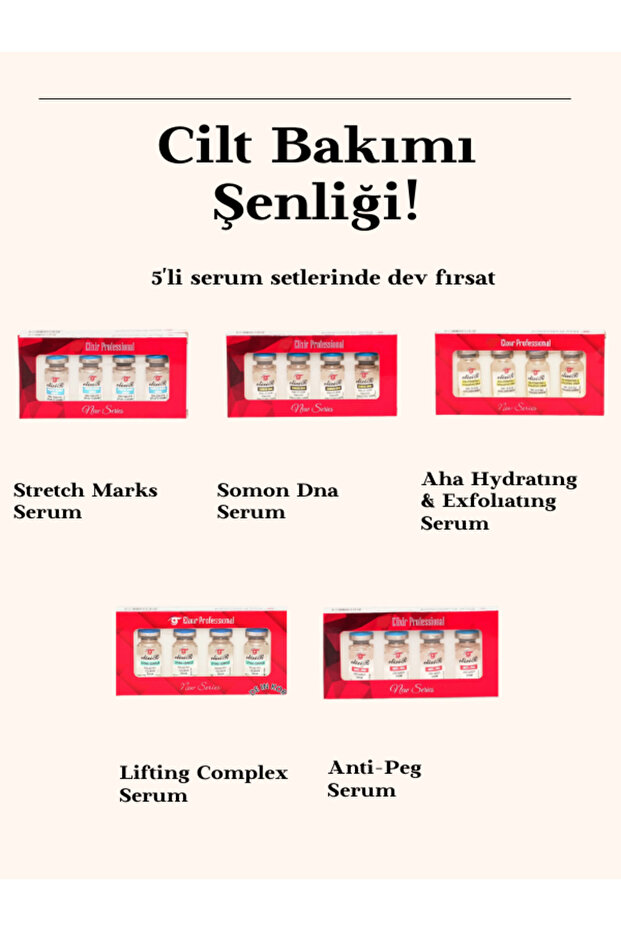 5 Adet Karışık Serum Set - 1