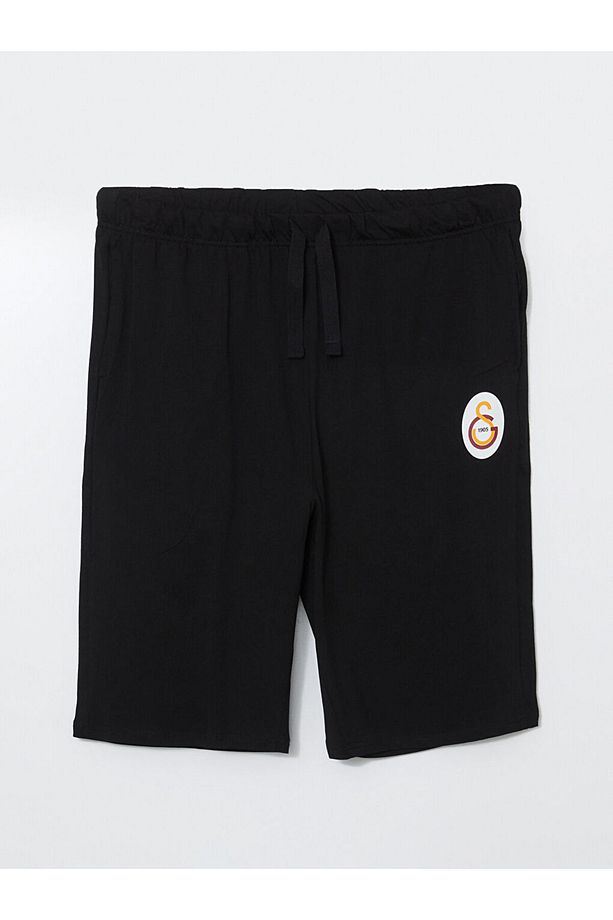 LCW Standart Kalıp Erkek Baskılı Şortlu Pijama Takımı - 8