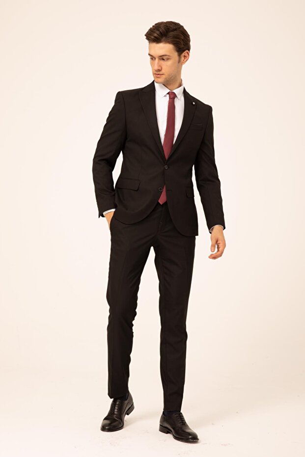 Slim Straight Suit - 4