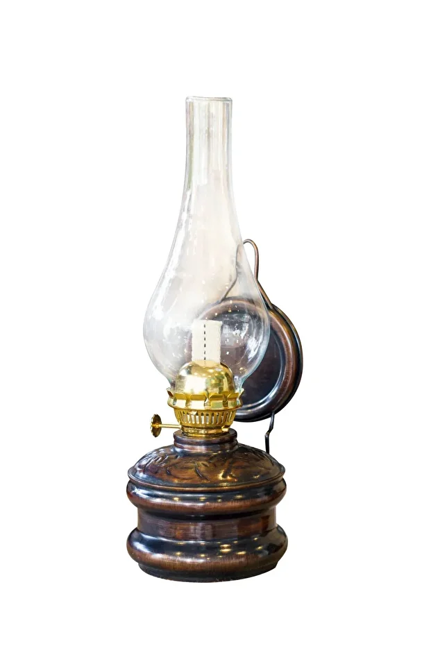 Bakır Gaz Lambası Oksitli Bakır Renk - 3