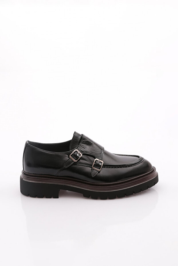 Men's Casual Shoes Genuine Leather Black Patent Leather 10381123210