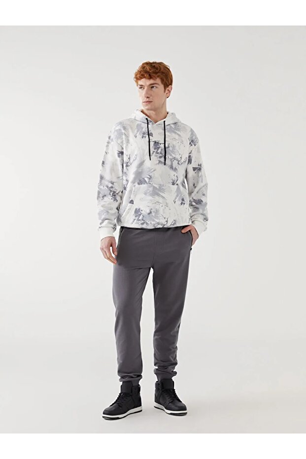 Xside Gray Standard Fit Men's Jogger Sweatpants