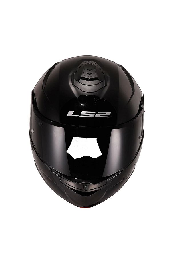 STROBE 2 ÇENE AÇILIR SİYAH KASK - 4