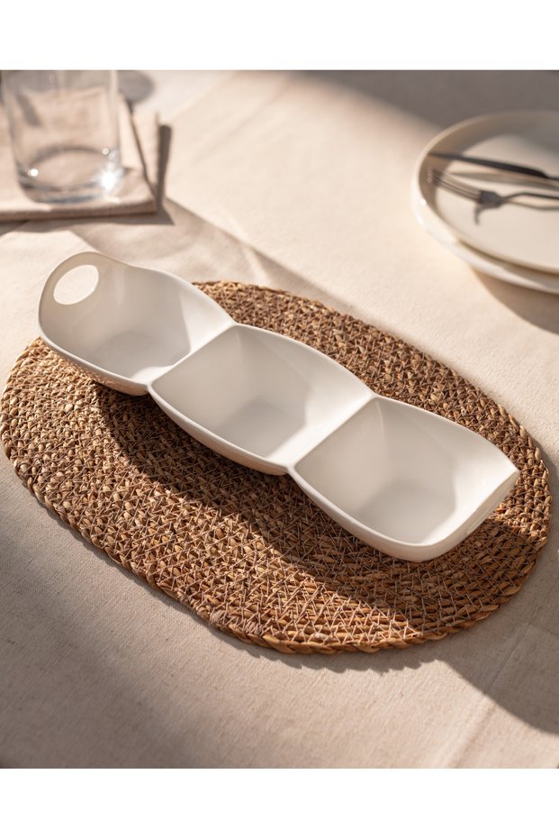 Petit Concept 3 - 3 Compartment Presentation Plate