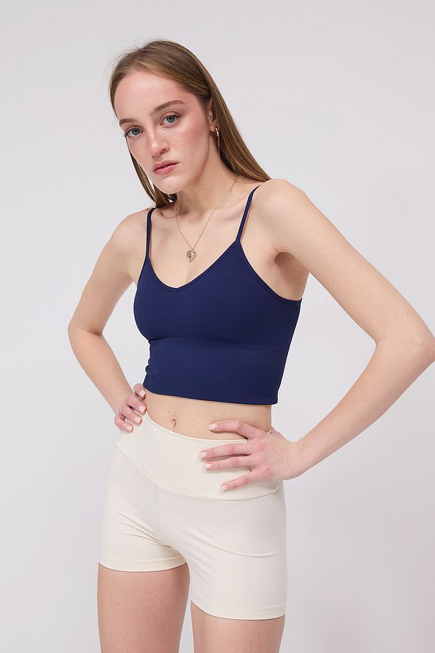 İp Askılı Crop Atlet A009 - 6