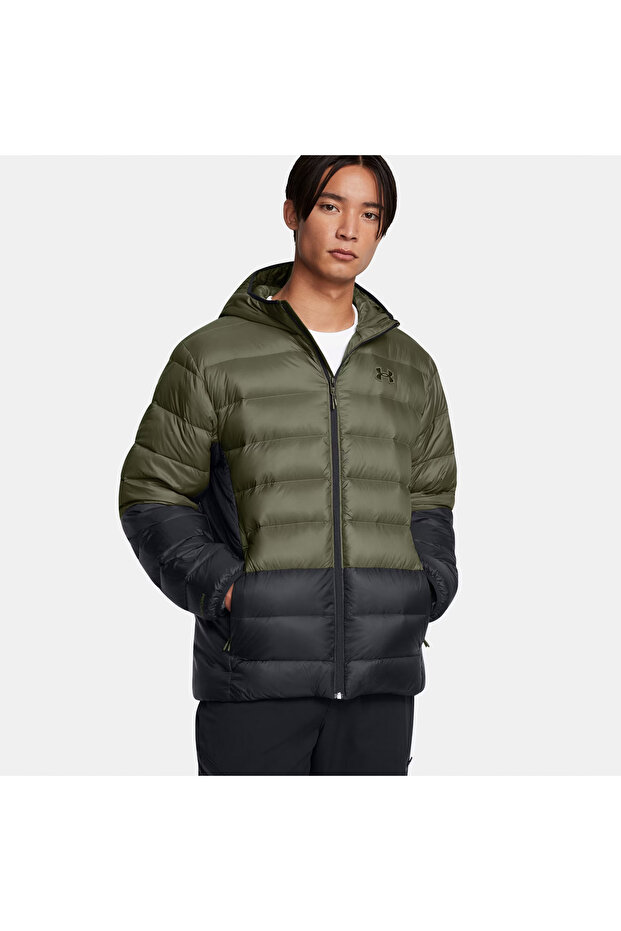 Męska kurtka z kapturem UA Legend Down 1385837-390 - 1