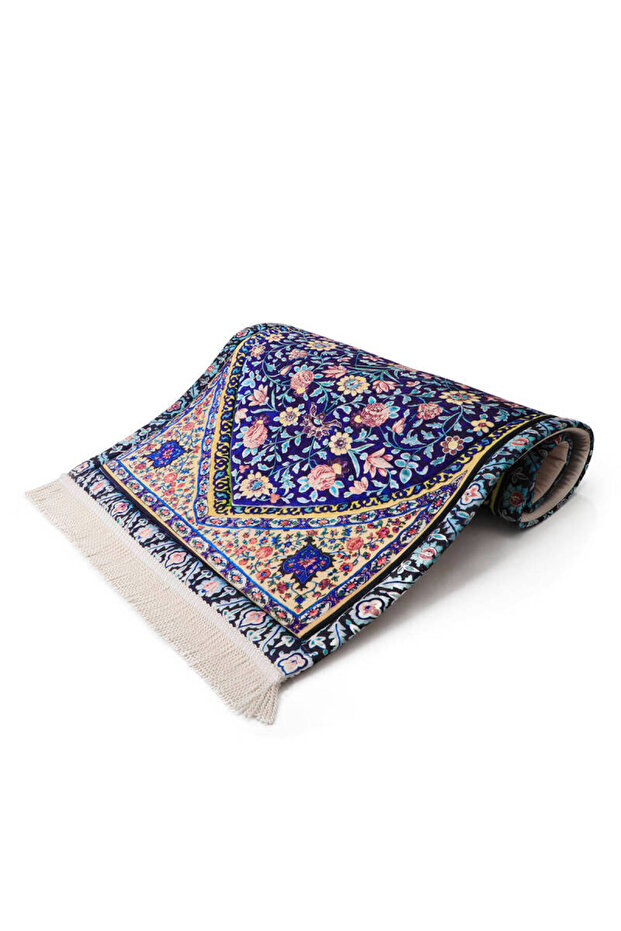 Mor Kapitone Süngerli Seccade - 2