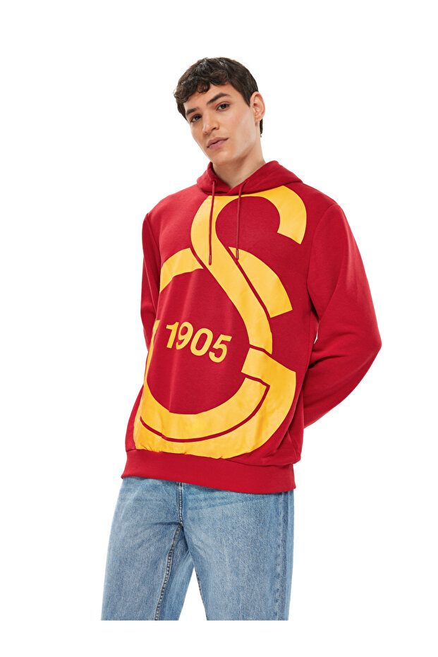 Galatasaray Galatasaray Büyük Logolu Sweatshirt E88154