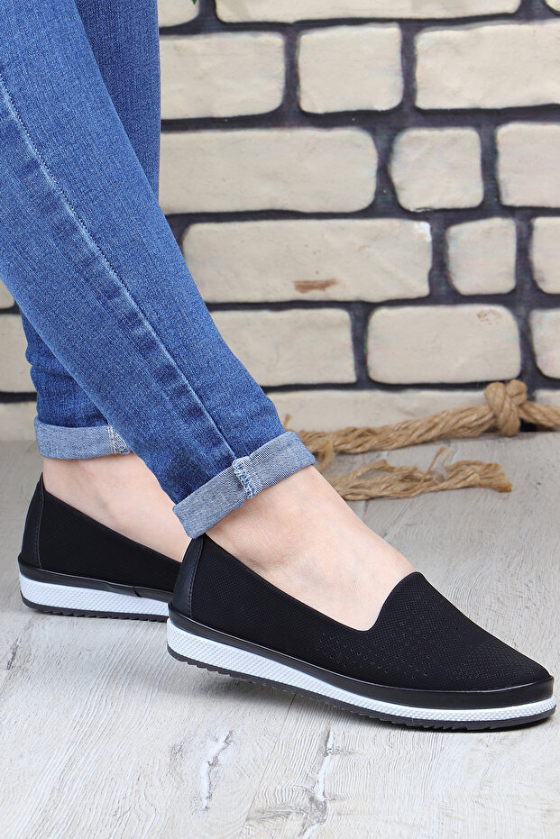 456 Rahat Taban Anatomik Günlük Kadın Babet Ayakkabı - 1