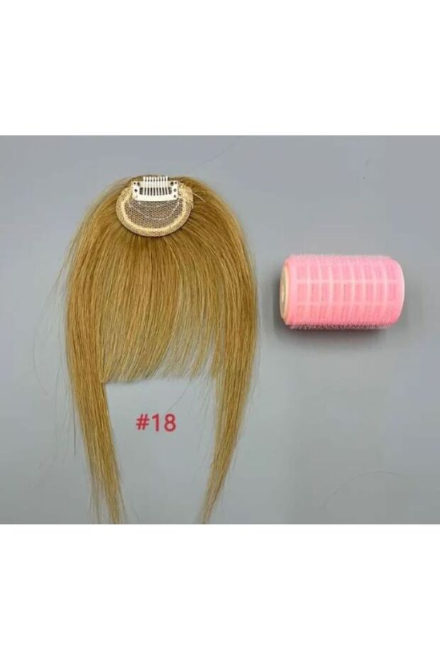 %100 Gerçek Saç Klipsli Mini Perçem - 1