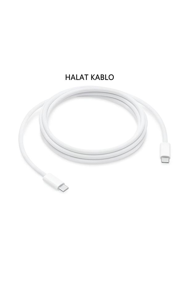 120W Destekli Iphone Samsung Xiaomi Uyumlu Type C To Type C Hızlı Şarj ve Data Kablosu Halat - 3