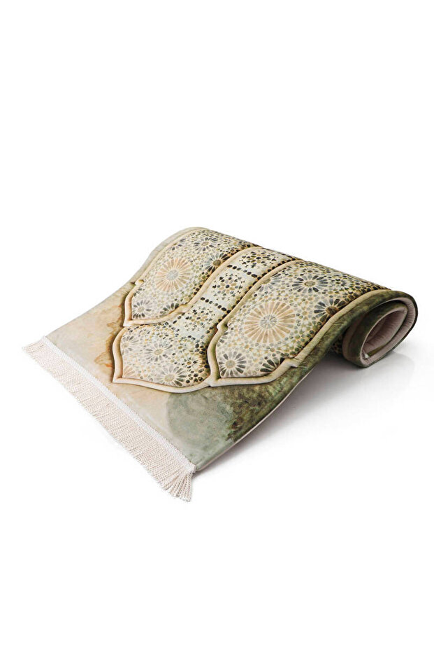 Bej Kapitone Süngerli Seccade - 2