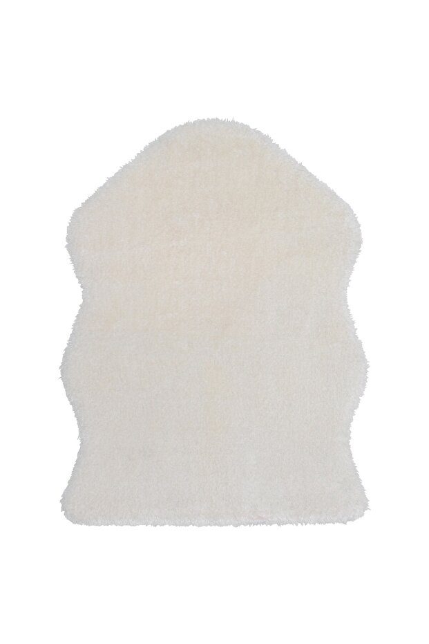 سجادة، بيضاء، 55×85 سم - 1