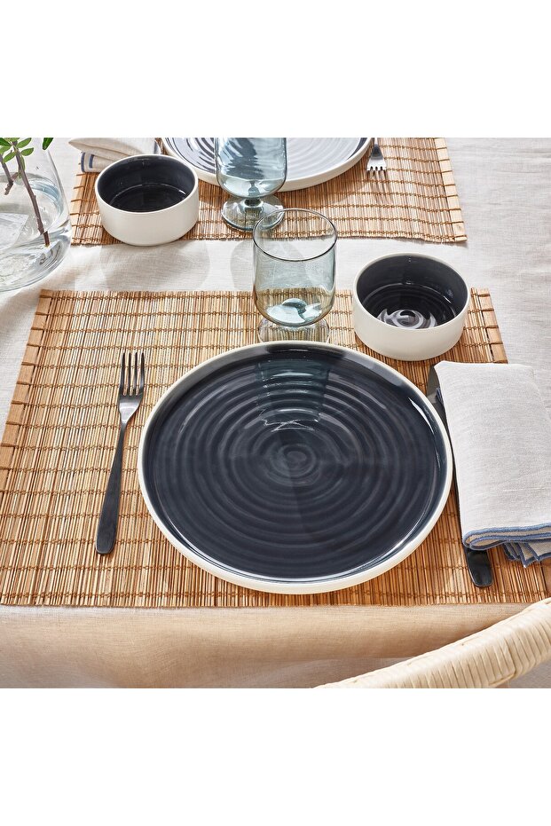 طبق، رمادي غامق، 26 سم - 4