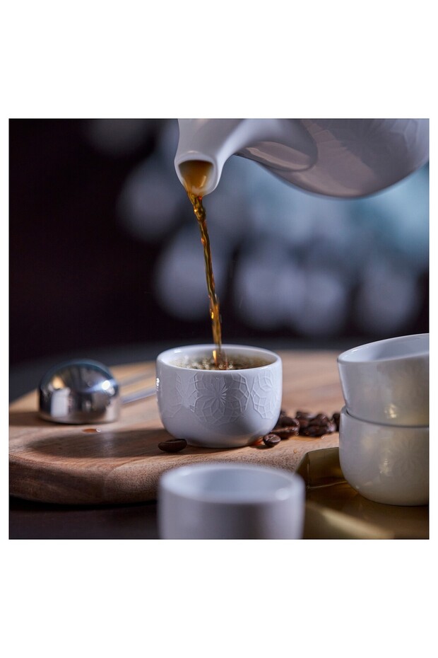 كوب كافا، أبيض، 6 سم مكعب - 2