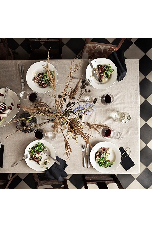 Plate, white, 28 cm - 4