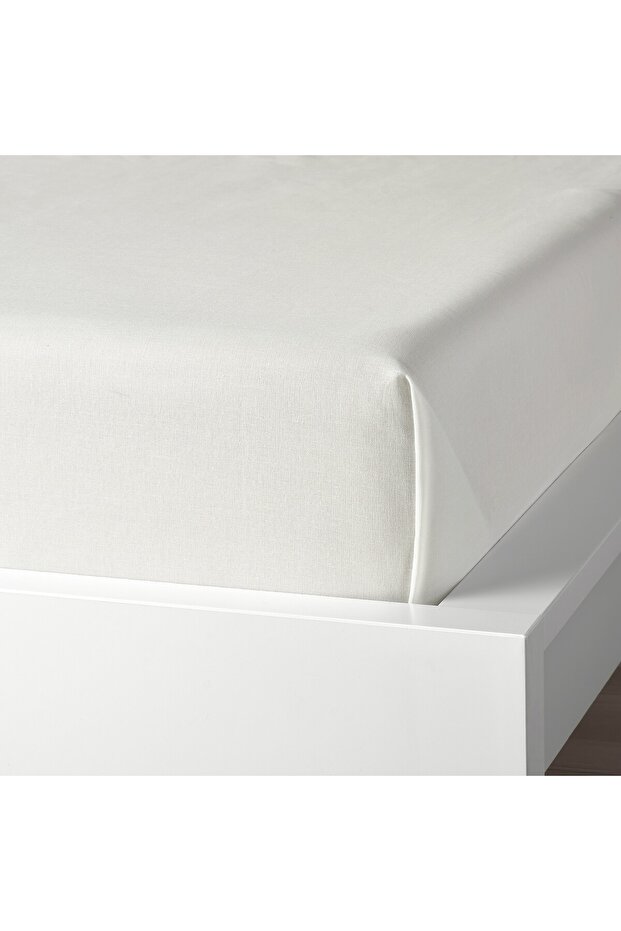 ملاءة، بيضاء، 150×250 سم - 2