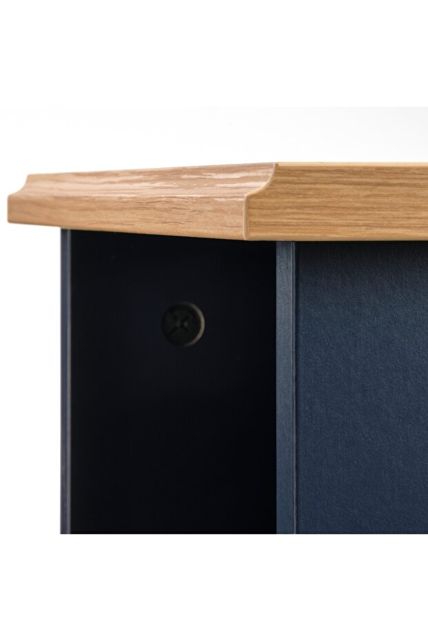 Side table, black-blue, 40x32 cm - 5