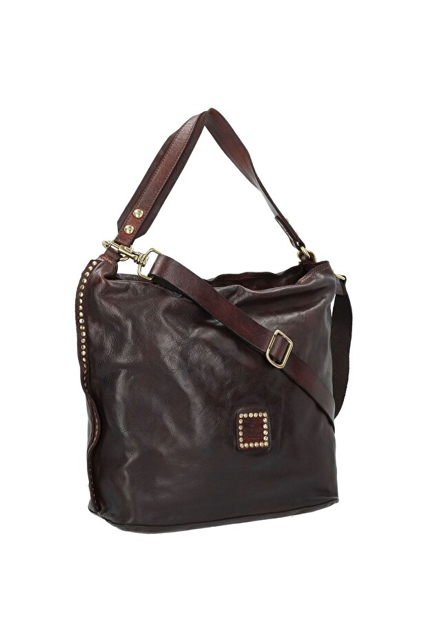 Shoulder bag leather 31 cm - 4