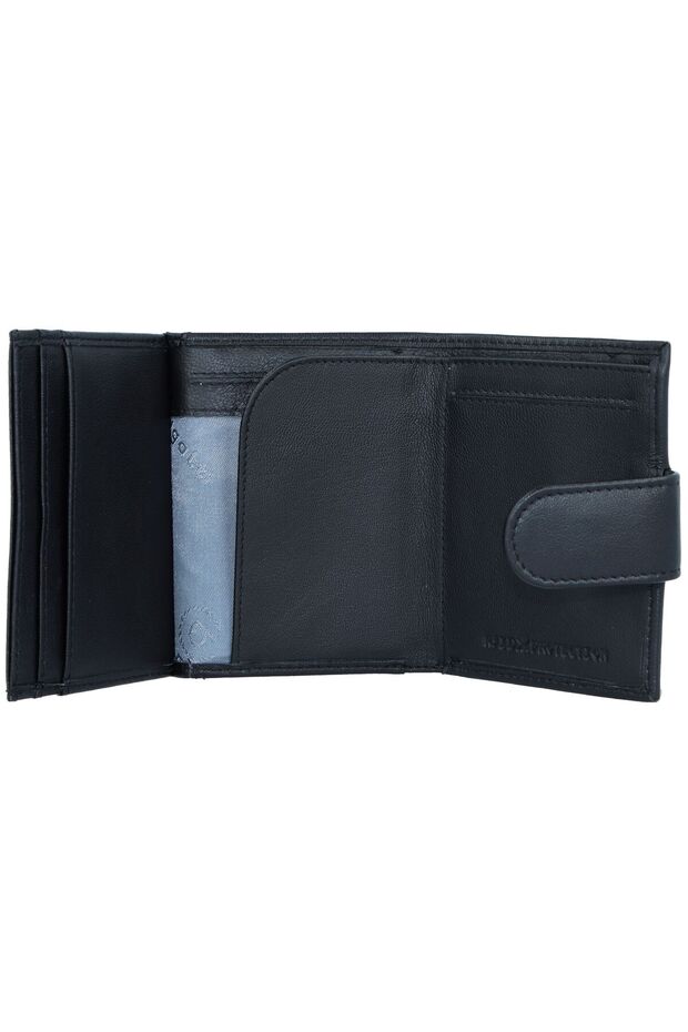 Secure Smart Geldbörse RFID Leder 8 cm - 6