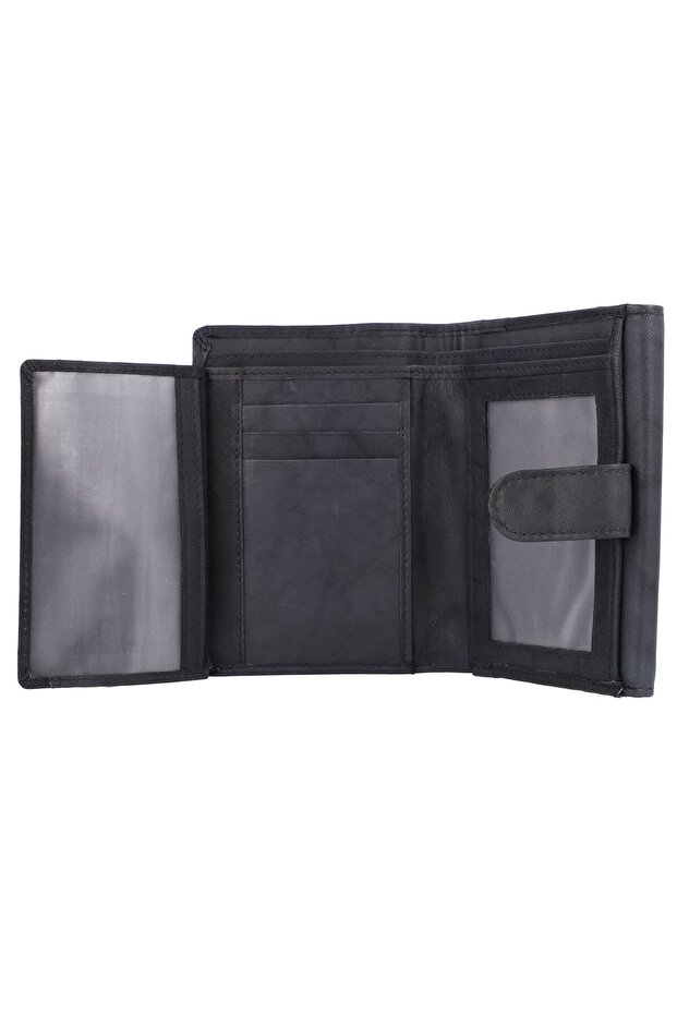 Basic Geldbörse RFID Leder 13 cm - 6