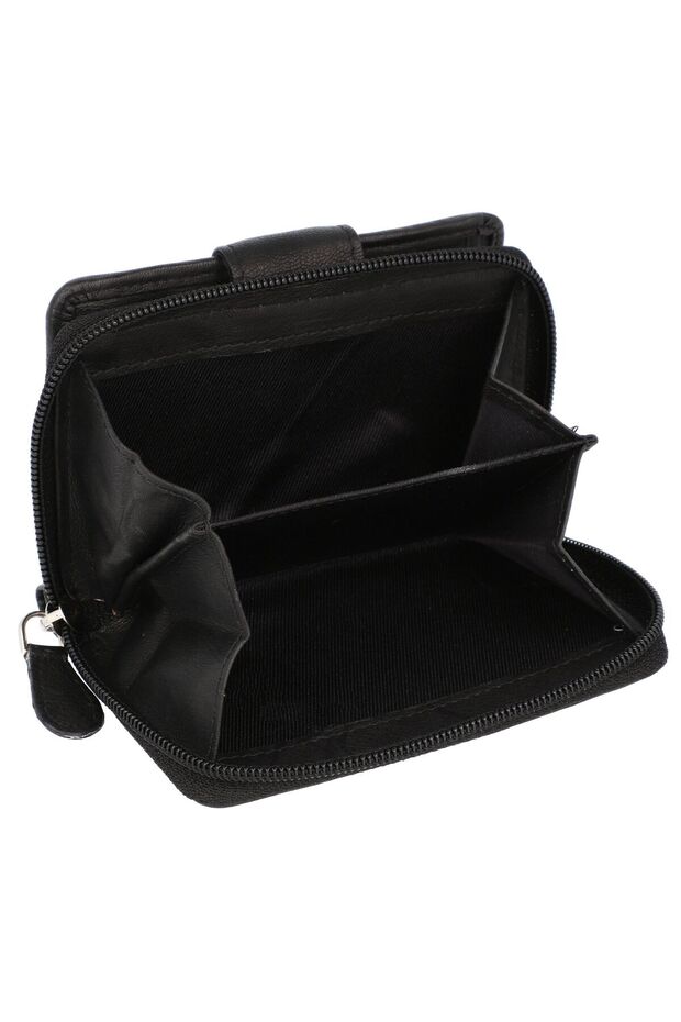 Basic Geldbörse RFID Leder 9 cm - 6