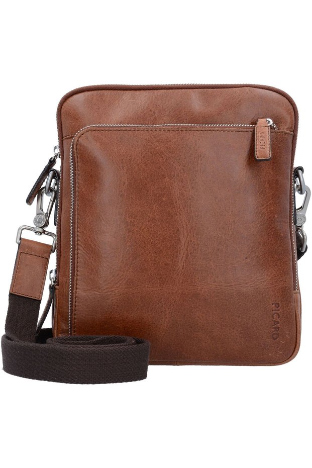 Geanta de umar Buddy piele 23 cm