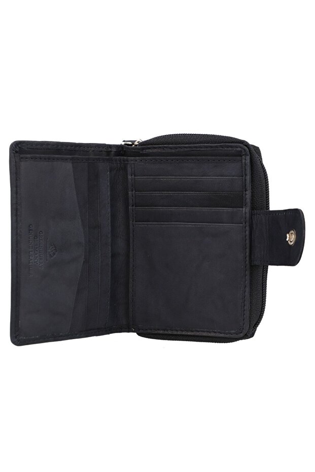 Basic Geldbörse RFID Leder 9 cm - 5