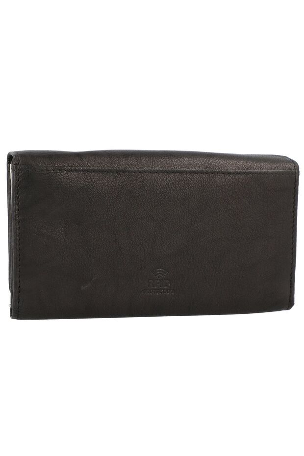 Basic Geldbörse RFID Leder 17 cm - 4