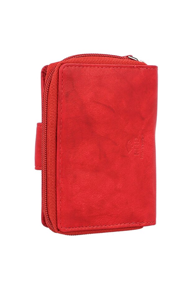 Basic Geldbörse RFID Leder 9 cm - 4