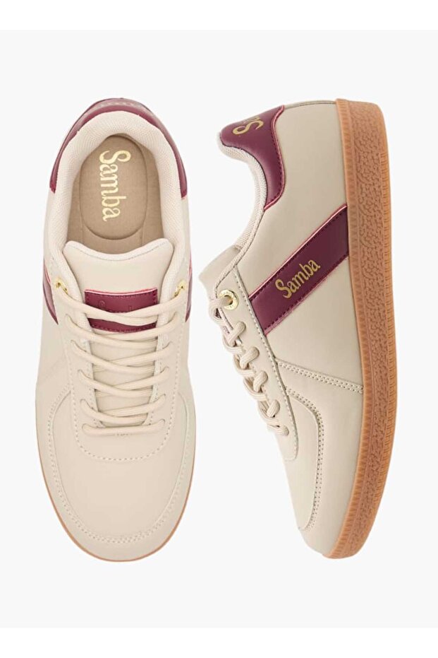 Samba Womens' Panelled Lace-Up Sneakers