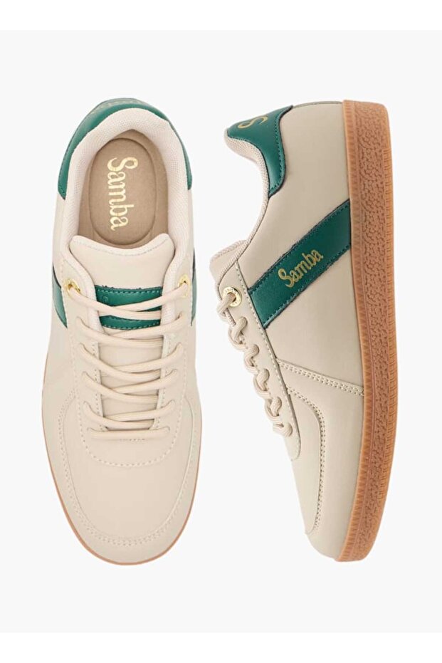 Samba Womens' Panelled Lace-Up Sneakers