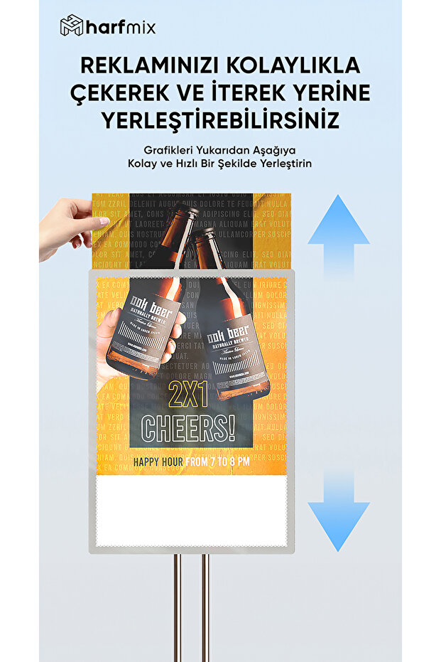 Ayaklı Lightbox tabela - 6