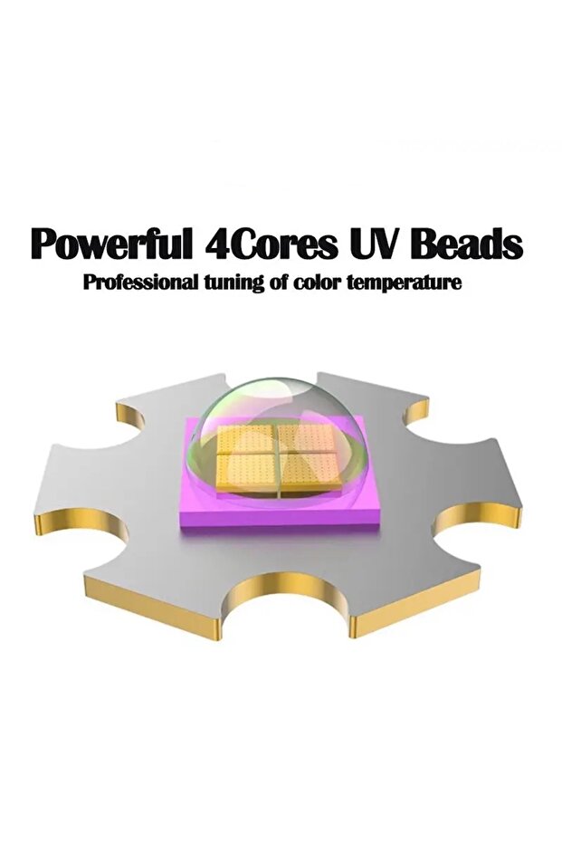 Profesyonel 80Watt UV 365nm Değerli Taş Type-C LED Fener - 3
