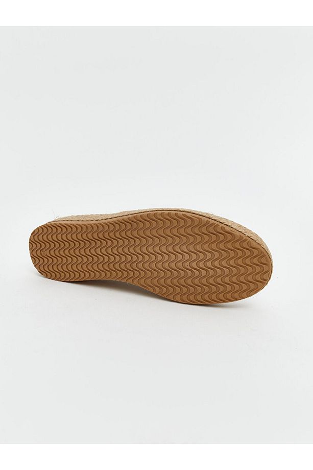 LCW STEPS Bej Çizgi Desenli Erkek Espadril Ayakkabı - 6